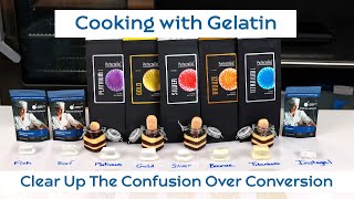 Cooking with Gelatin Clear Up The Confusion Over Conversion WTF  Ep 299 [upl. by Olney500]