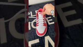 Best Way to Lace Nike Dunk Low Shoelace Tutorial [upl. by Omidyar641]