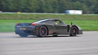 UNIQUE Carbon Ferrari Enzo  Brutal Accelerations amp Lovely Sounds [upl. by Ducan]