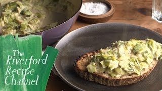 Leeks on Toast recipe [upl. by Goodrow400]