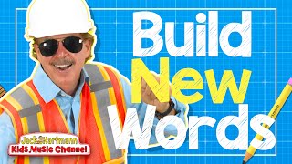 Build New Words  Prefix and Suffix for Kids  Jack Hartmann [upl. by Arivle]