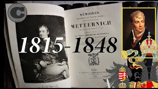 Lère Metternich Empire dAutriche  3 minutes de culture 12 [upl. by Lenuahs]