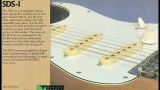 Dimarzio SDS1 Demo [upl. by Yessej]