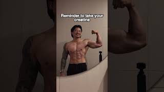 Creatine reminder gym motivation [upl. by Ivon791]