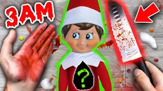 WHATS INSIDE CUTTING OPEN HAUNTED ELF ON THE SHELF DOLL AT 3AM [upl. by Yramanna]