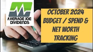 October 2024 Monthly Budgeting and Spend Tracking to Financial Freedom [upl. by Elbart]