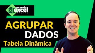 Tabela Dinâmica  Como AGRUPAR DADOS por TRIMESTRE no EXCEL [upl. by Odnavres]