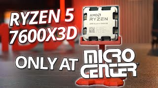 Ryzen 5 7600X3D Hands on Review EXCLUSIVELY at Micro Center [upl. by Chance901]