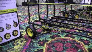 Rock N Roller Carts at NLFX Pro Booth at MBLV17 By John Young of the Disc Jockey News [upl. by Akinor]