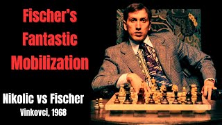 Attacking Strategy in Chess Mobilization Nikolic vs Fischer [upl. by Anid896]