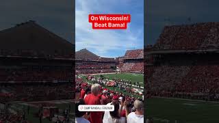 wisconsin College Football 🏟️🏈Camp Randall Stadium Madison college Football [upl. by Kenta35]