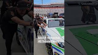 Nascar Cup Car John H Nemechek Bristol Motor Speedway [upl. by Alleroif]