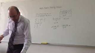 Routh Hurwitz Stability Criterion Part III Second Example 24112013 [upl. by Fleurette]