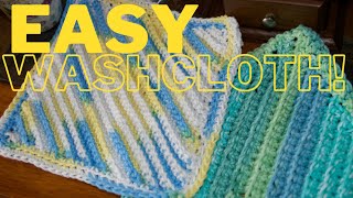 CornertoCorner Crochet Washcloth Tutorial Quick Easy and Perfect for Beginners [upl. by Clothilde184]