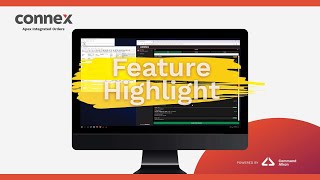 Apex Order Integration  CONNEX Feature Highlight [upl. by Alym]