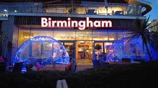 Saturday Evening Walk in Birmingham  Open Market  Bullring  Grand Central Station  New Street [upl. by Ellennoj]