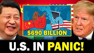 China BLOCKS 690 Billion of US Imports Putting the American Economy at RISK [upl. by Gerhardine]