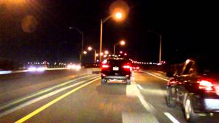 Pulaski Skyway westbound Night [upl. by Kind]