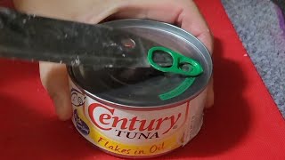 When opening canned tuna goes wrong😨  ASMR 😱 [upl. by Assed]