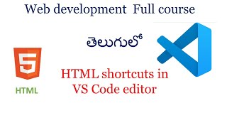 vscode shortcuts  visual studio shortcuts HTML shortcuts  HTML tutorial for beginners  HTML Tags [upl. by Grimbly]