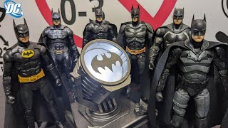 McFarlane DC Multiverse BATMAN THE ULTIMATE MOVIE COLLECTION 6 Pack Unboxing and Review [upl. by Erej613]