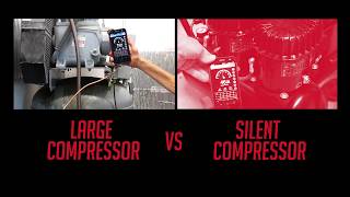 Silent Air Compressor Vs Normal [upl. by Spooner]