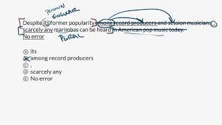 Pronoun agreement  Praxis Core Writing  Khan Academy [upl. by Enilaf]