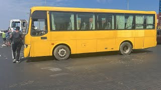 video AeroTown Bus cleared at the Tema port Ghana [upl. by Akima]