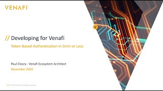 Developing for Venafi  Configuring TokenAuth in Venafi TPP [upl. by Normy]