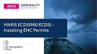 MARIS ECDIS900 ECDIS  Installing ENC Permits [upl. by Cohbath802]