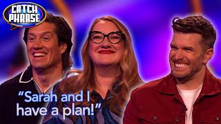 Vernon Kay and Sarah Millican Cheating  Celebrity Catchphrase [upl. by Oren492]