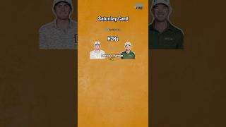 Saturday Card at The Hero World Challenge  PGA TOUR  Read The Line [upl. by Steel808]