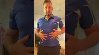 Back pain Stretch your abdominals to ease it…backpain stretching painrelief [upl. by Elyod]