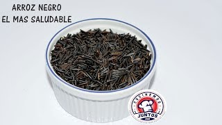 Arroz negro el mas saludable que vas a comer en tu vida [upl. by Trahern]