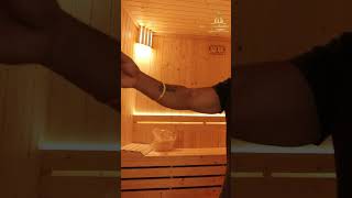 Sauna room in the basement realestate southdelhi home basement sauna 4bhk luxuryhomes ghar [upl. by Savdeep]