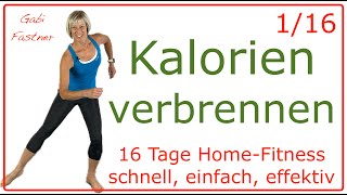 116 🔺 35 min Kalorien amp Fett verbrennen  ohne Geräte im Stehen [upl. by Aicire]