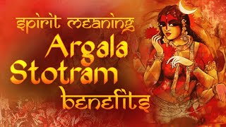 Benefits of Chanting Argala Stotram  Devi Argala Stotram Benefits [upl. by Annaeiluj496]