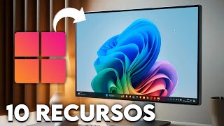 10 RECURSOS PRA VOCÊ ALTERAR E USAR NO WINDOWS [upl. by Einnok]