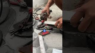 cutting mild steel [upl. by Ailices]