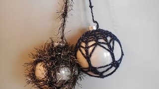 tutorial breiring kerstbal breien [upl. by Glover635]