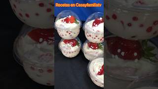 FRESAS CON CREMA Y BURBUJAS Un Emprendimiento DULCE que Genera DINERO con POSTRES FÁCILES [upl. by Yniattirb]