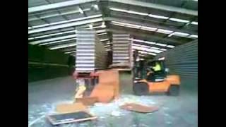 Top 10 accidentes de autoelevador  Top 10 Forklift Accidents [upl. by Eckblad540]