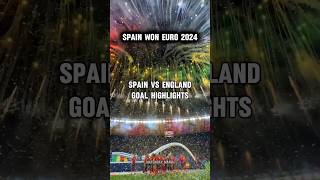 Spain vs England 21 Goal Highlights  UEFA Euro 2024 Final euro2024 eurofinal goals [upl. by Yerd123]