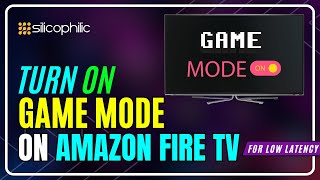 Enable Game Mode on Fire TV for Faster Gaming  Stop Input Lag on Fire TV Easy Method [upl. by Whang]