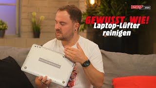 LaptopLüfter reinigen So funktioniert’s 💻 [upl. by Ginsburg46]