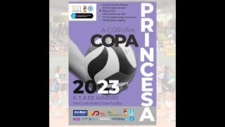 COPA PRINCESA 2023 SABADO 7 ZALAETA  BARSA [upl. by Nairim]