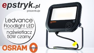 OSRAM Naświetlacz Floodlight LED Ledvance 50W black  wideoprezentacja [upl. by Hickie458]