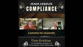 Tom Fox amp Tina Grubisa AI amp Automation in Governance with Athennian  AICompliance Innovation [upl. by Koerlin678]