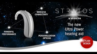 Hansaton Stratos Beat Ultra Power Hearing Aid [upl. by Jelks39]