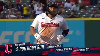 5724 Josh Naylor 2 Run Home Run  Tom Hamilton [upl. by Ahsiela697]